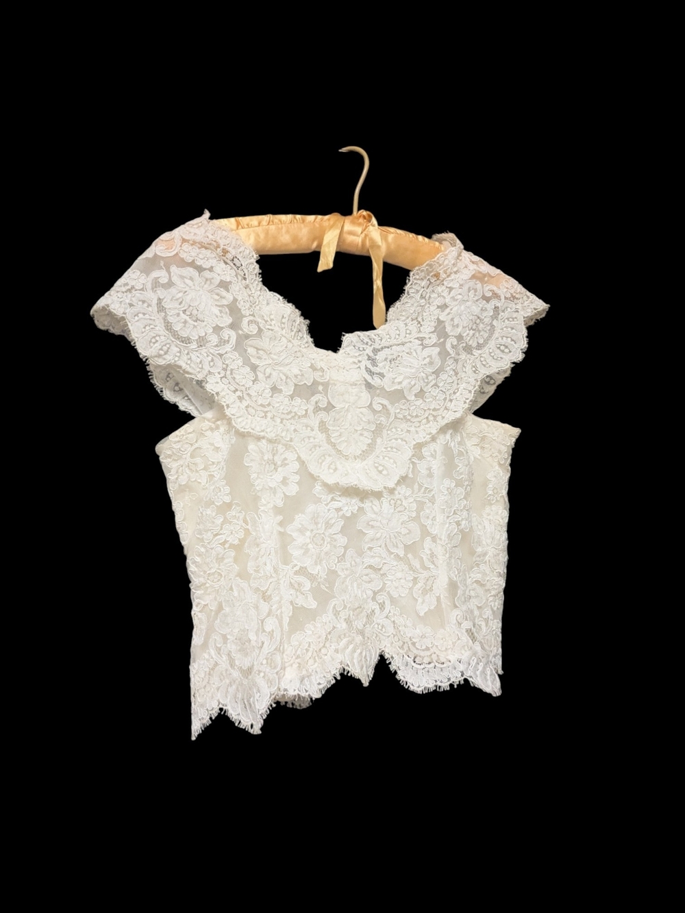 Watters and Watters Ri lace bustier Bridal  Top Romantic 38 Bust